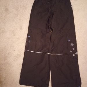 EUC Buggirl black medium raver parachute pants 32" waist